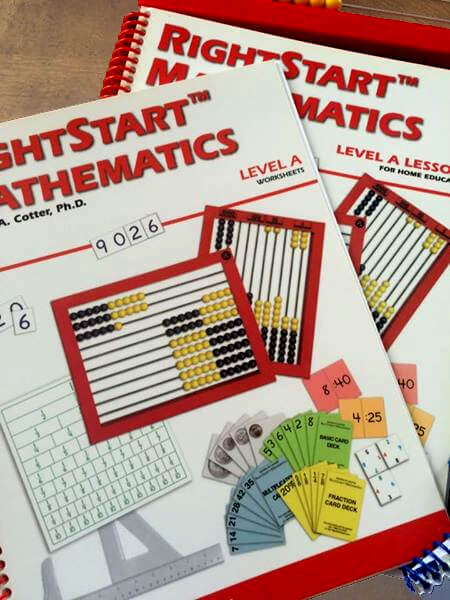 Right Start Math curriculum