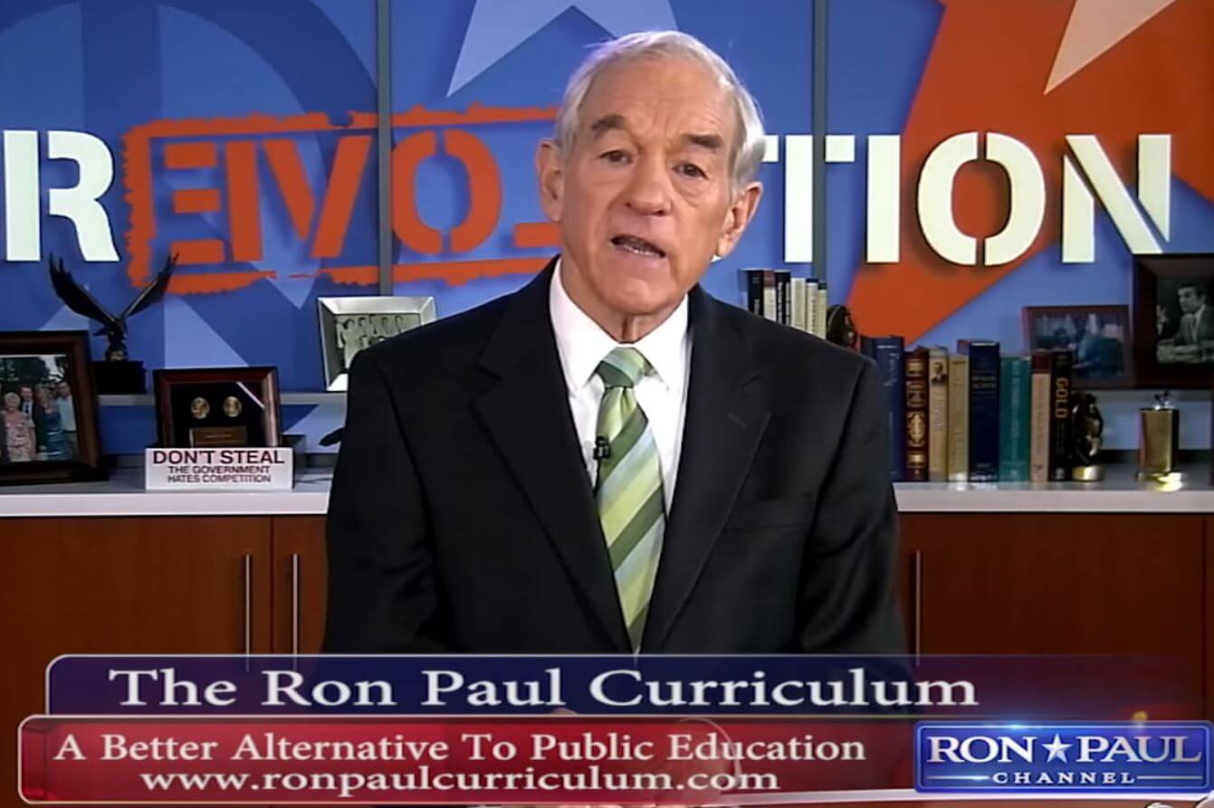 Ron Paul Online Curriculum for Homeschooling