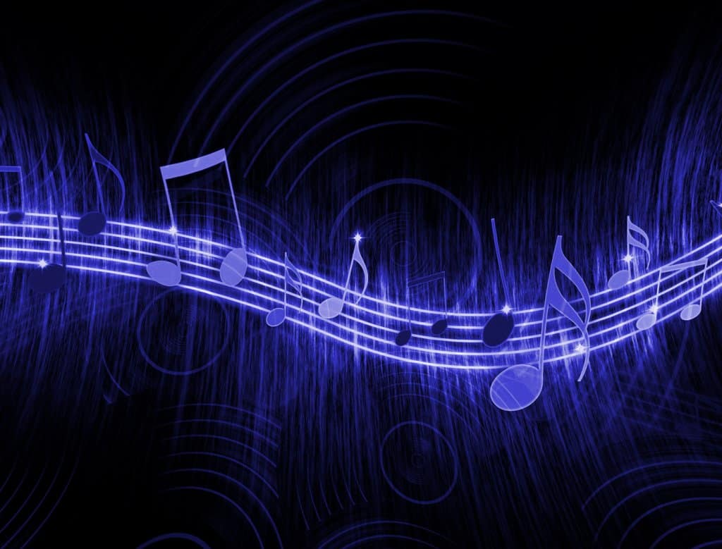 music-string-blue