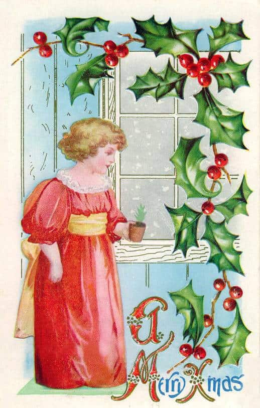 vintage christmas images public domain