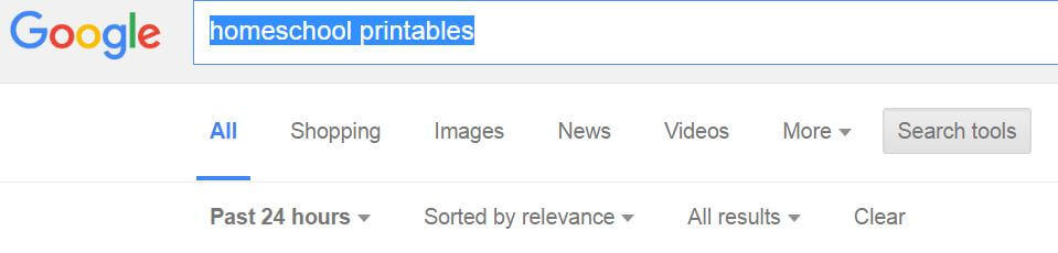 Search Google For Recent Posts