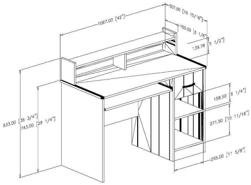 desk-measurements