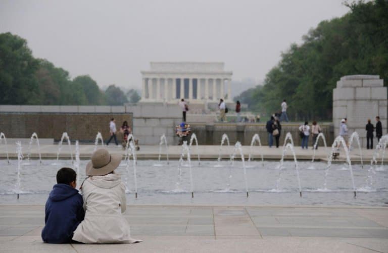 Homeschoolers on an educational day trip