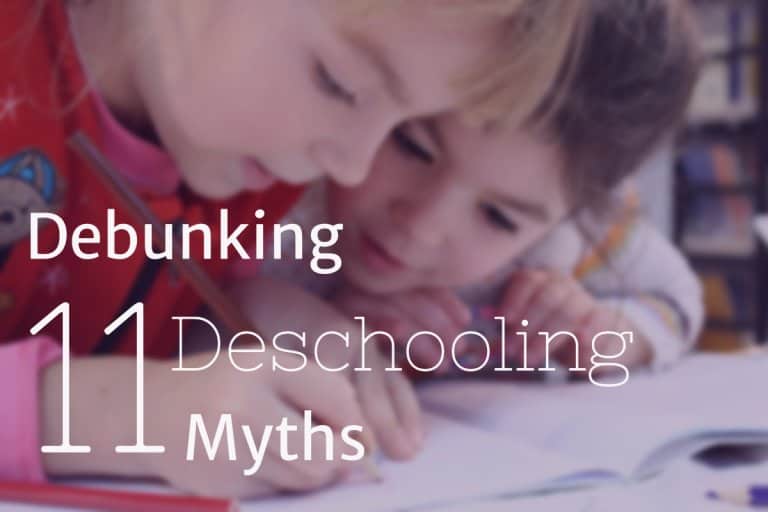 Debunking deschooling myths