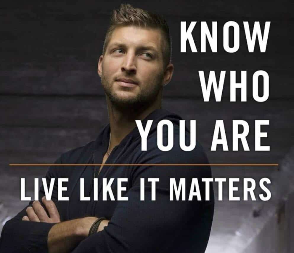 Know Who You Are. Live Like It Matters.