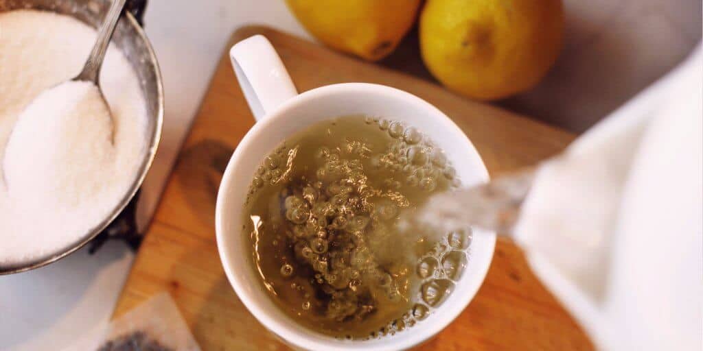 Fresh teas for soothing an upset stomach