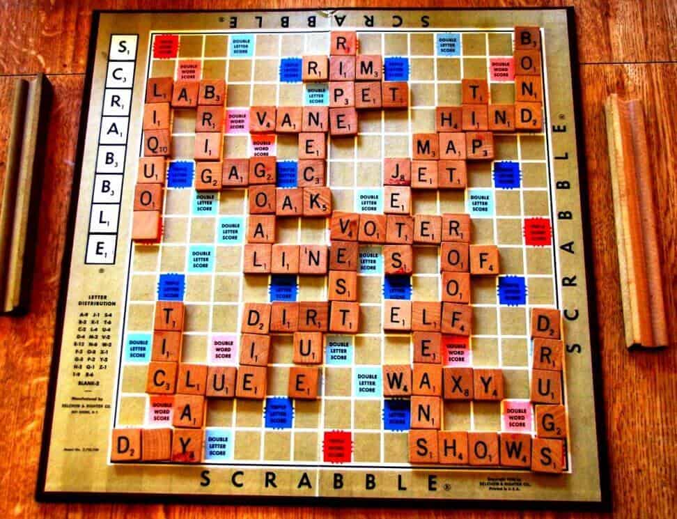 Scrabble is a great way to learn vocabulary words through a fun activity