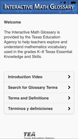 Math Glossary