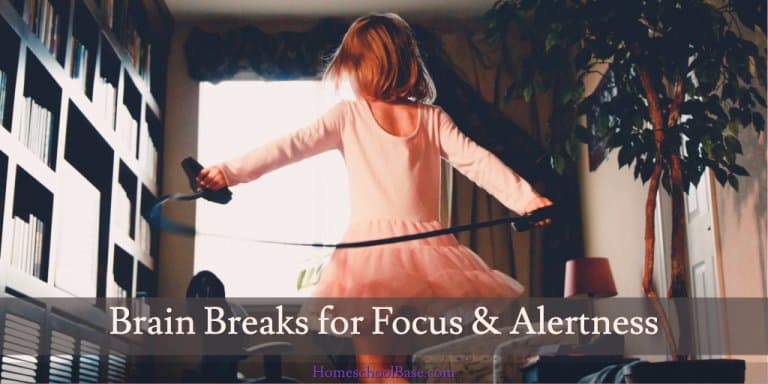 A huge list of brain breaks for the home, classroom, individual, or group