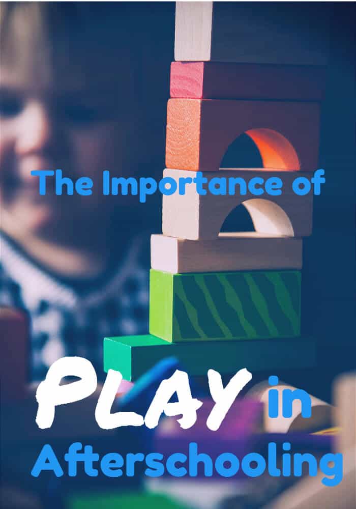 The importance of play in afterschooling