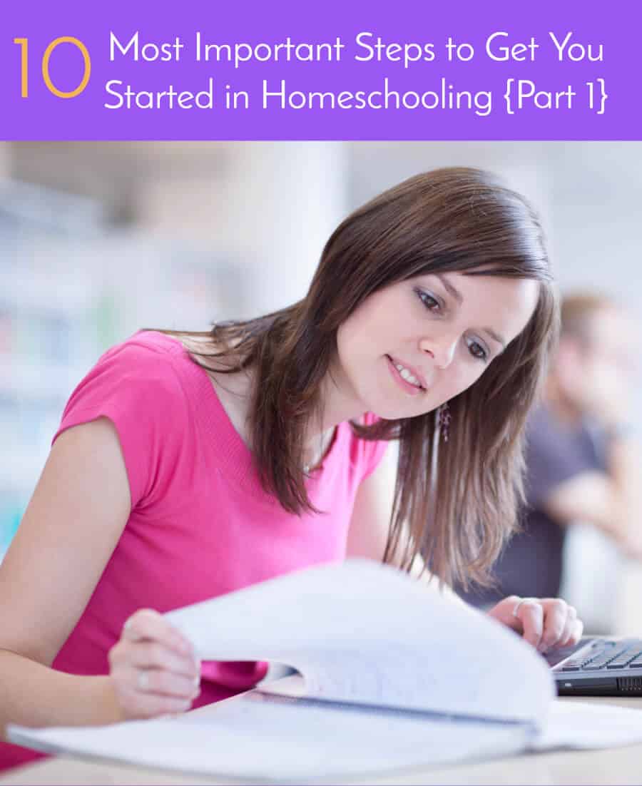 The 10 steps to getting started homeschooling