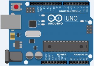 This is the new Arduino Uno R3.